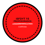 Logo of ISFDyT 15 - PROFESORADOS